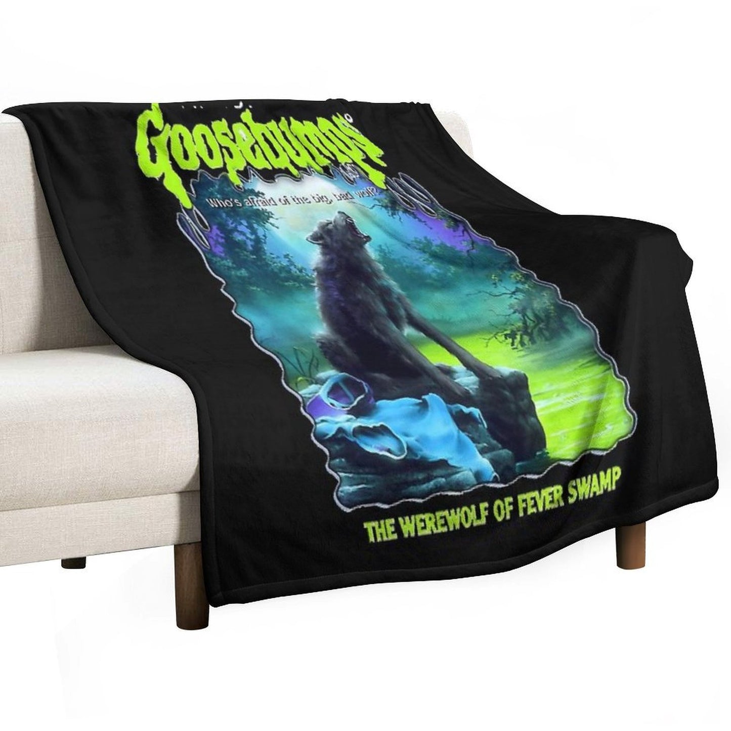RL Stines Goosebumps Nightmares Multi-functional Throw Blanket
