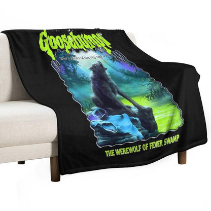 RL Stines Goosebumps Nightmares Multi-functional Throw Blanket