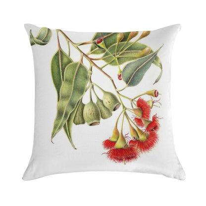 Corymbia Ficifolia - Red Flowering Gum Soft Multiple Sizes Throw Pillow
