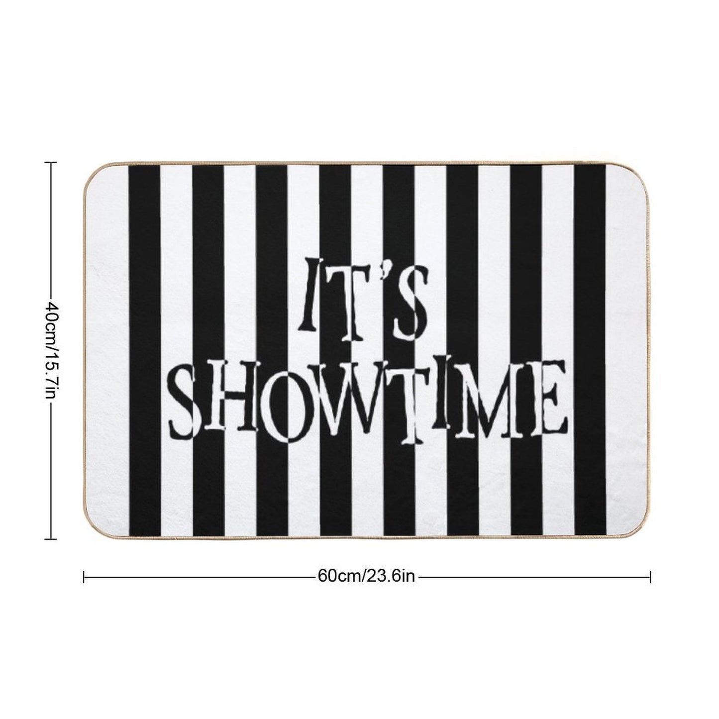 It's Showtime  Slip-Resistant Bath Mat