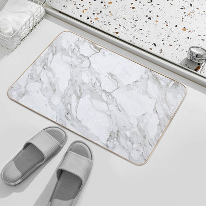 Pure Marble  Easy Maintenance Bath Mat