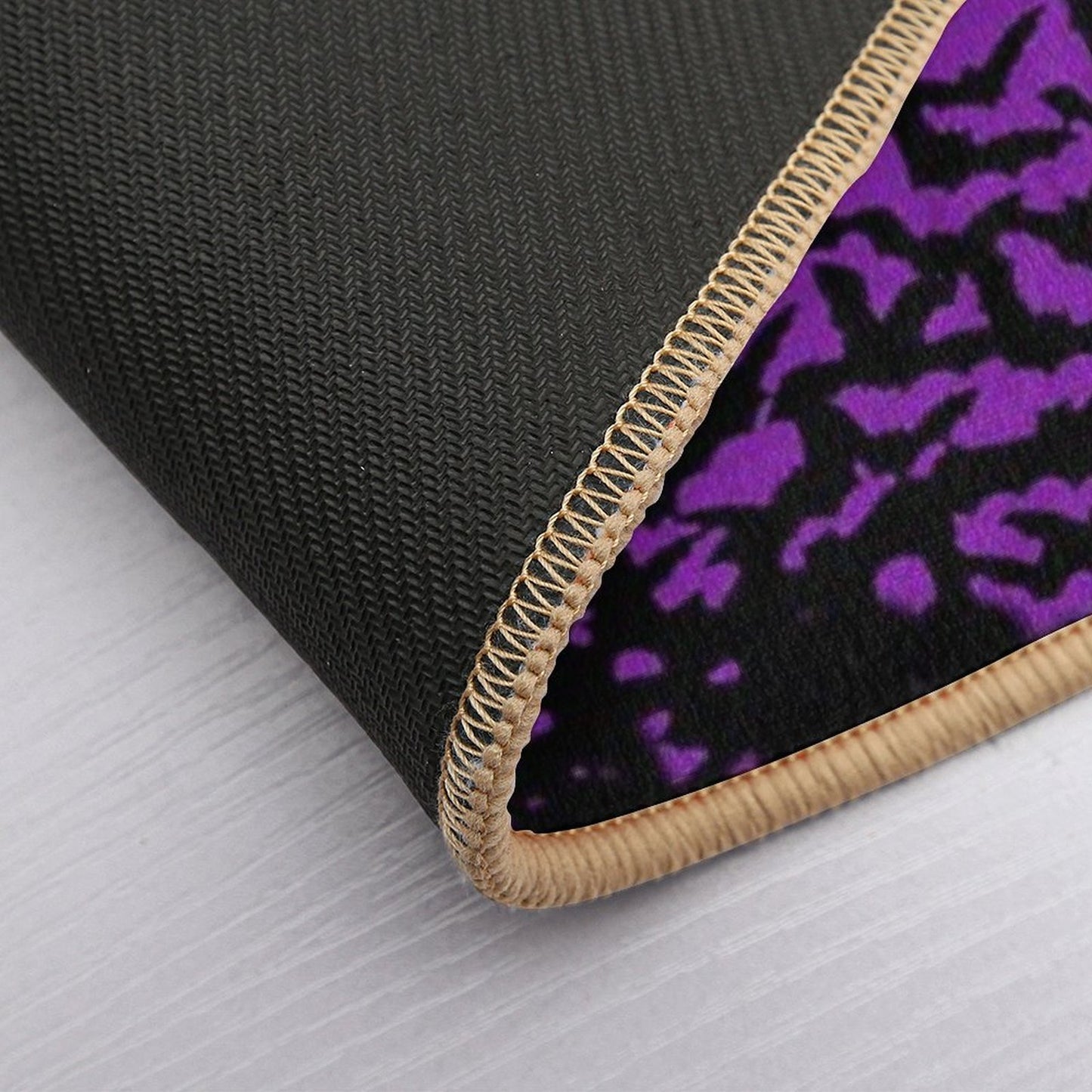 Purple Bats  Pet-Safe Bath Mat