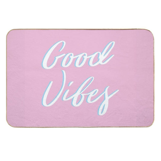 Good Vibes  Pet-Safe Bath Mat