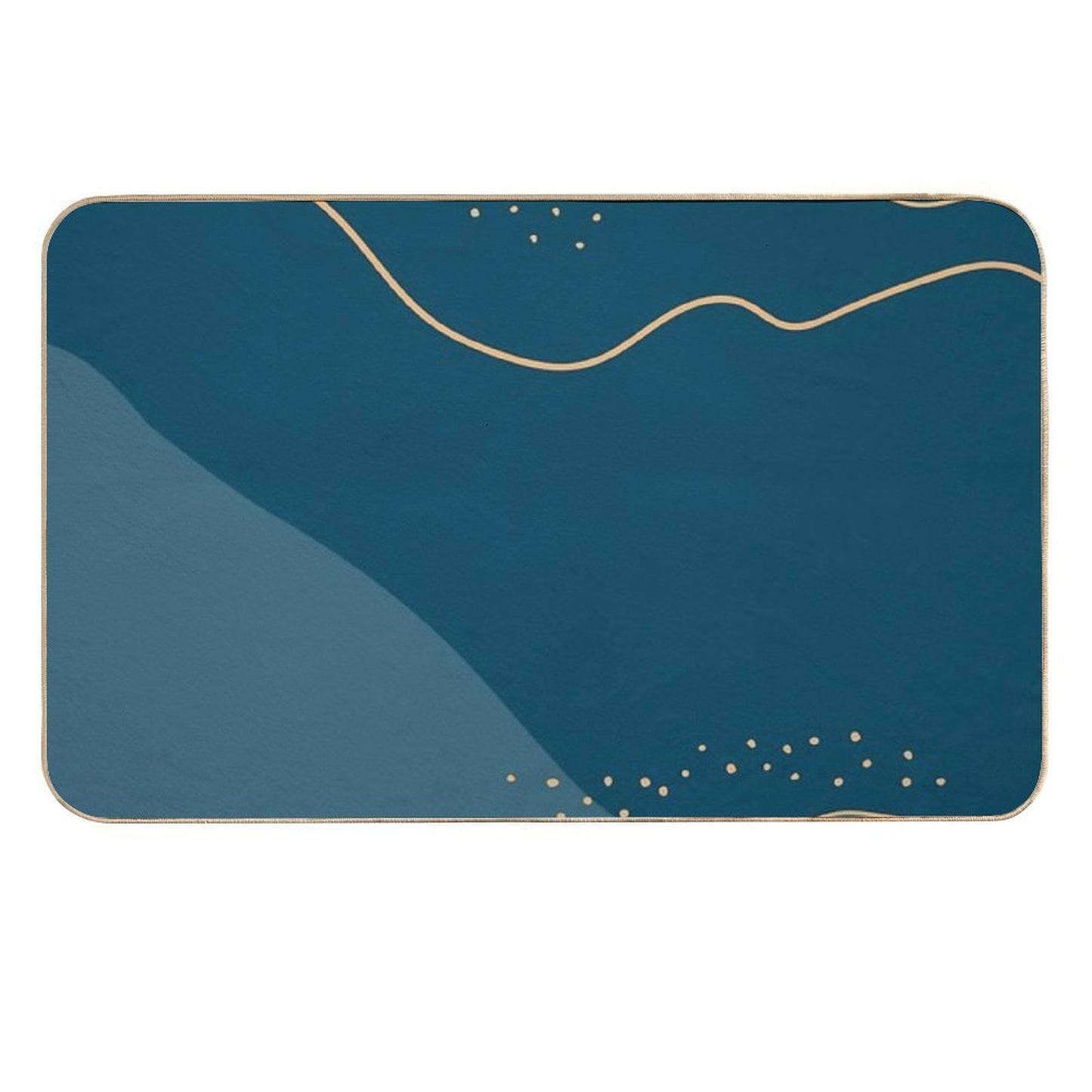 Night Sky  Repositionable Bath Mat