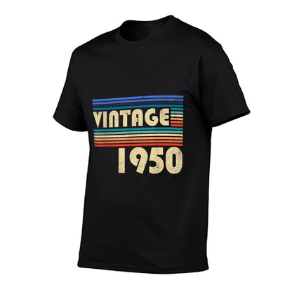 Vintage 1950 Limited Edition Outfit Retro 70th Birthday  Vintage-inspired T-Shirt