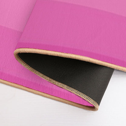 Pink Flower  Stain-Proof Bath Mat