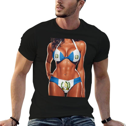 Guatemalan Women Bikini Outfit Heritage Guatemala  Trendy Pattern T-Shirt