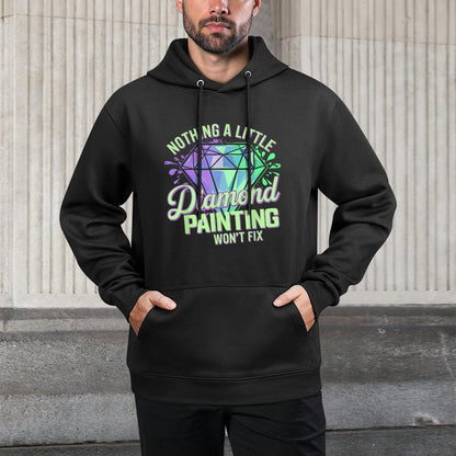 Diamond Painting Art Hobby Artistic Craft Diamond Painter Pilling-Resistant Hoodie