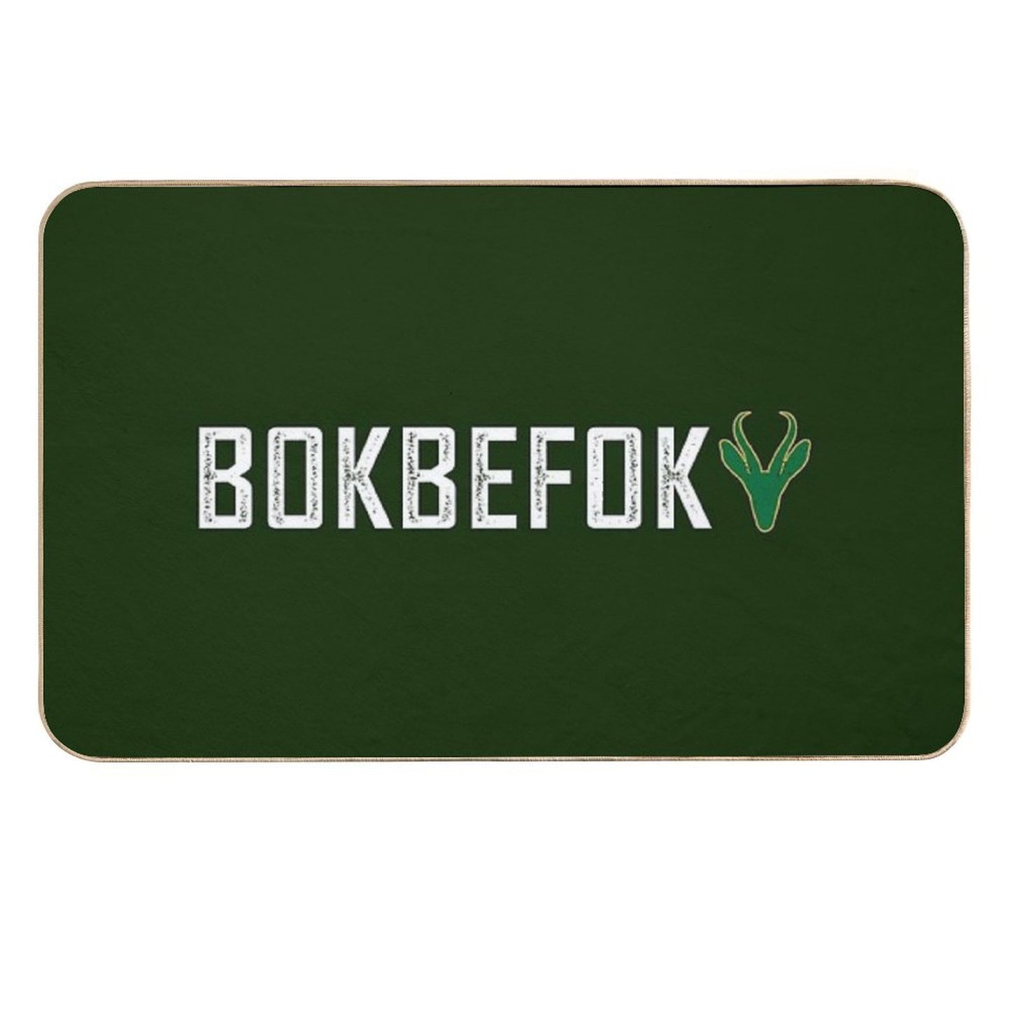 Bokbefok Rugby South Africa  High-Traffic Bath Mat