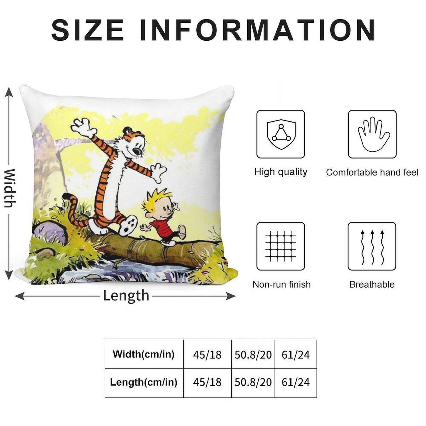 MF82F8BVSPFS0 Soft Multiple Sizes Throw Pillow