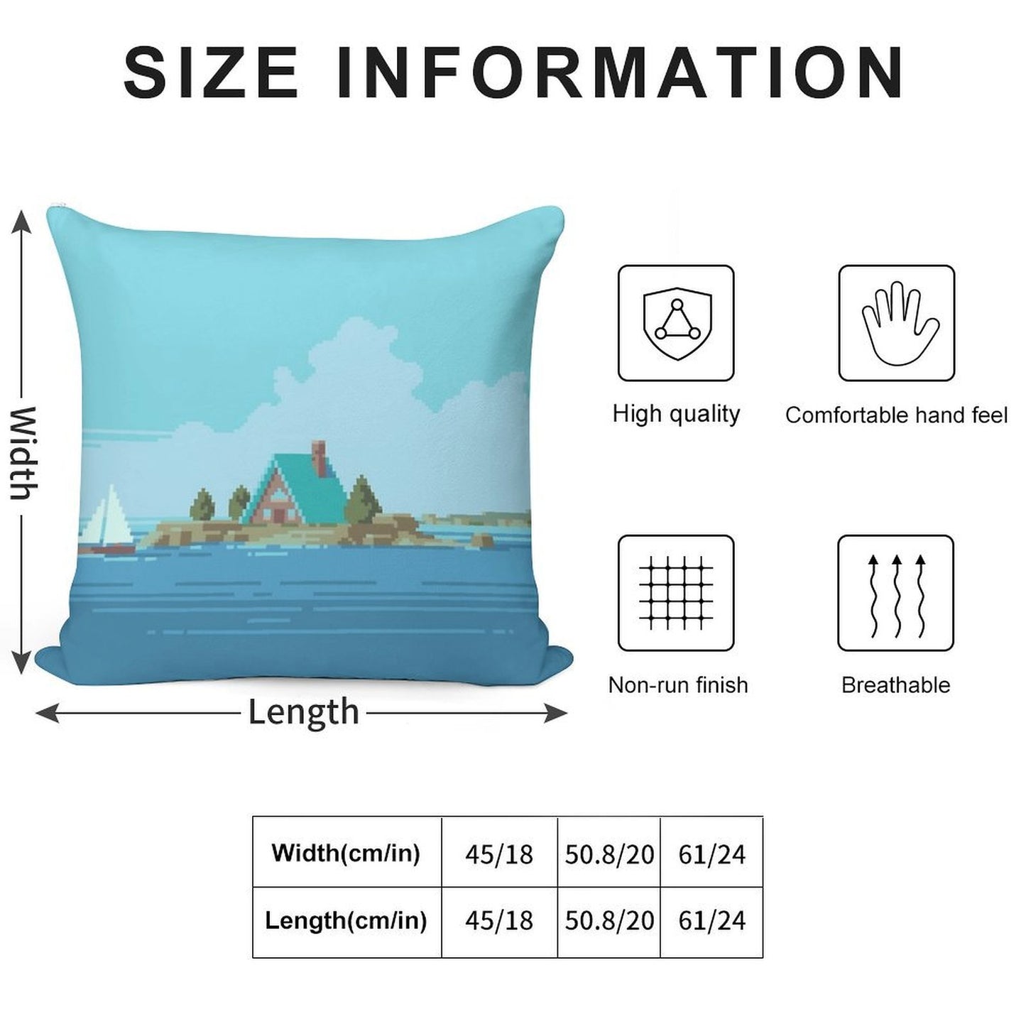 My Favorite Place Soft Easy Maintenance Throw Pillow