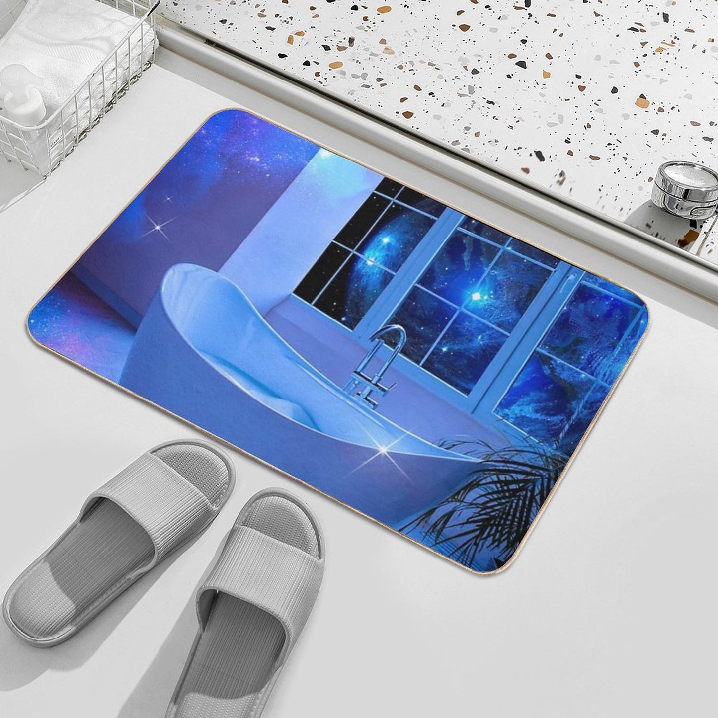 Celestial Bath  Odorless Bath Mat
