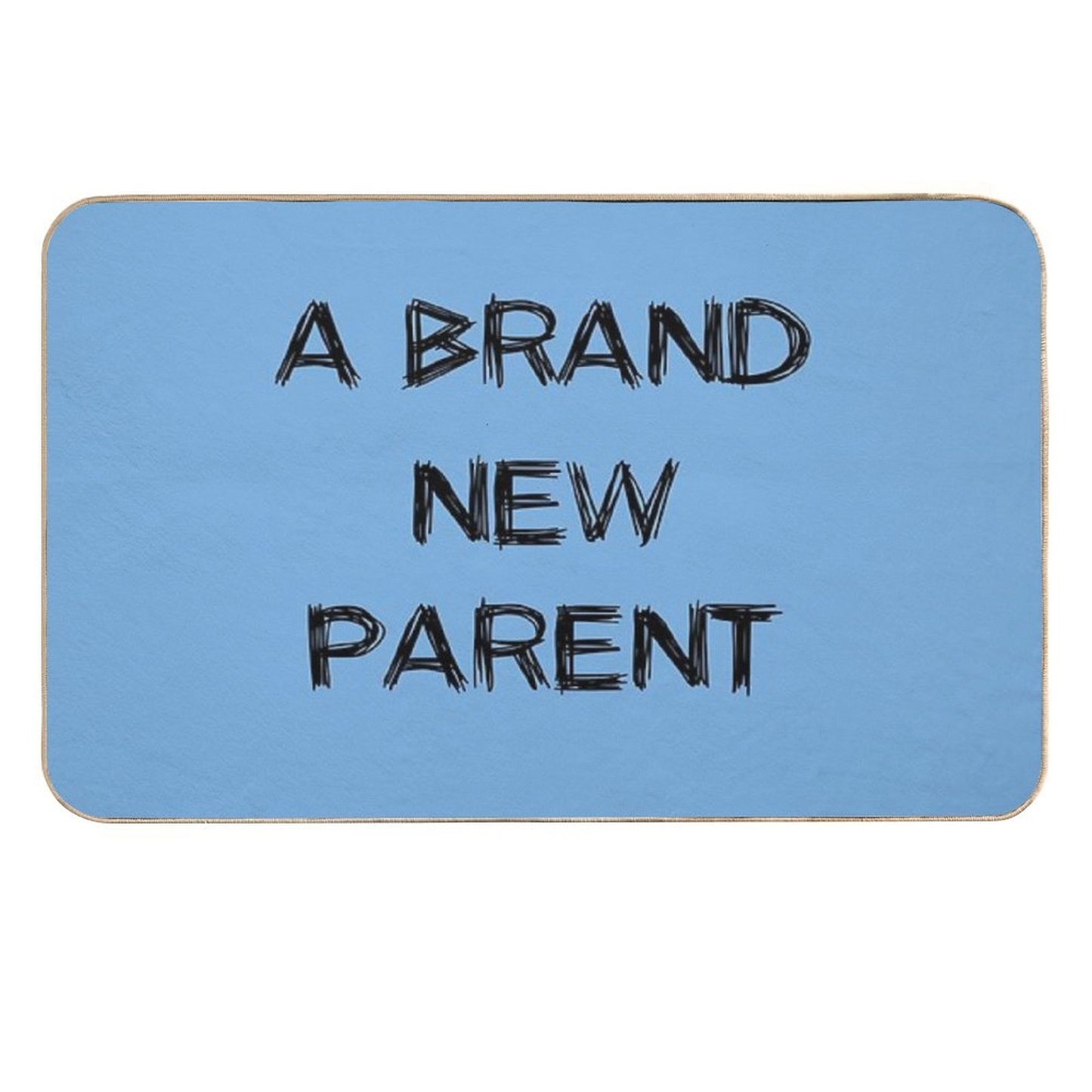 A Brand New Parent  Rapid-Drying Bath Mat