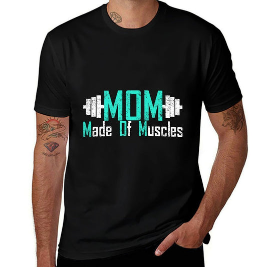 Mom Made Of Muscles Mom Workout  Classic T-Shirt