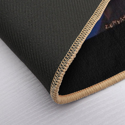 Retro Love Rock Sign Of Time Fan Art Design  Non-Slip Bath Mat