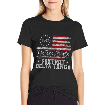 8647 Anti Trump Foxtrots Deltas Tangos Impeach 47 86 47 Breathable T-Shirt