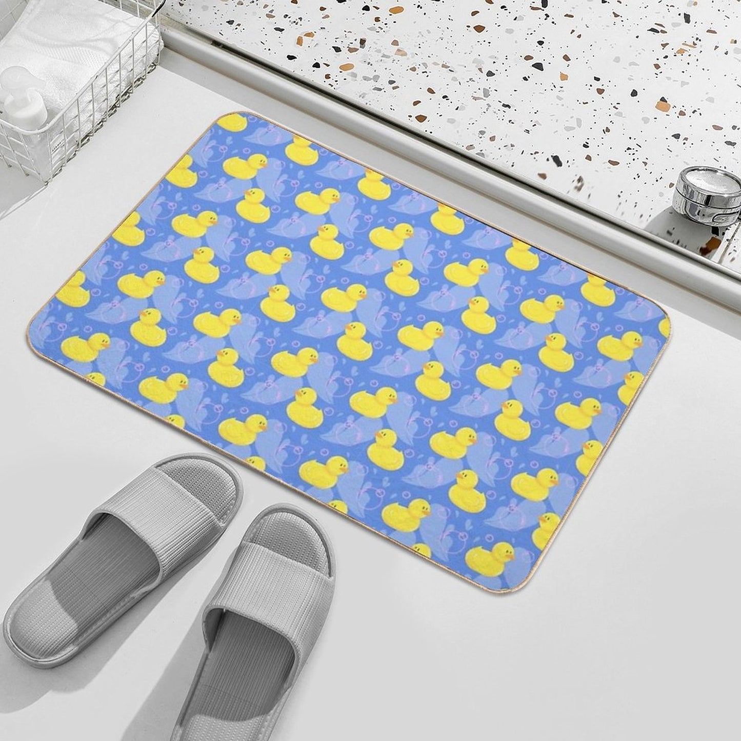 Rubber Ducks Durable Bath Mat