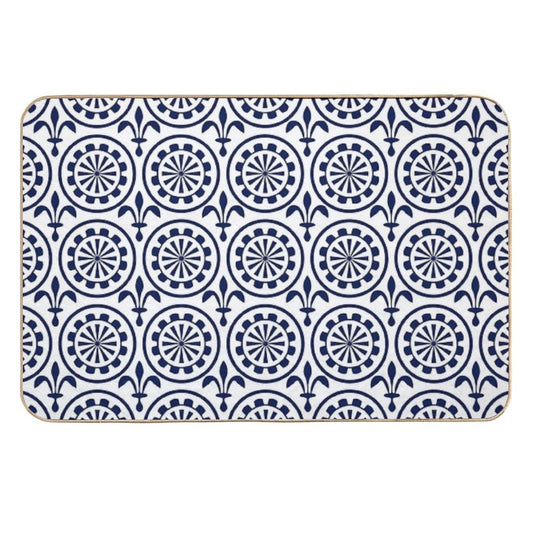 Moroccan Tile Pattern 3  Non-Slip Bath Mat