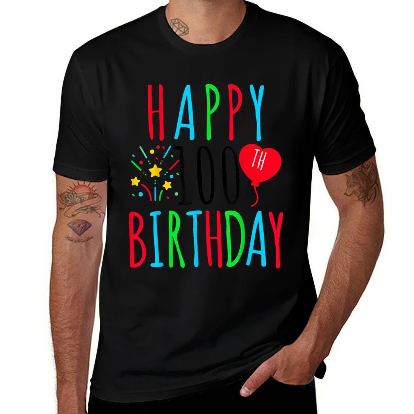 Birthday 100 Years Old 100th Birthday  Relaxed-fit T-Shirt