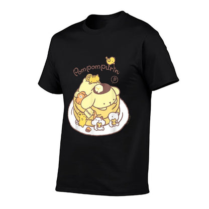 Pompompurin Pancake Friends  Durable T-Shirt