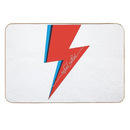 David Bowie Flash  Long-Lasting Bath Mat