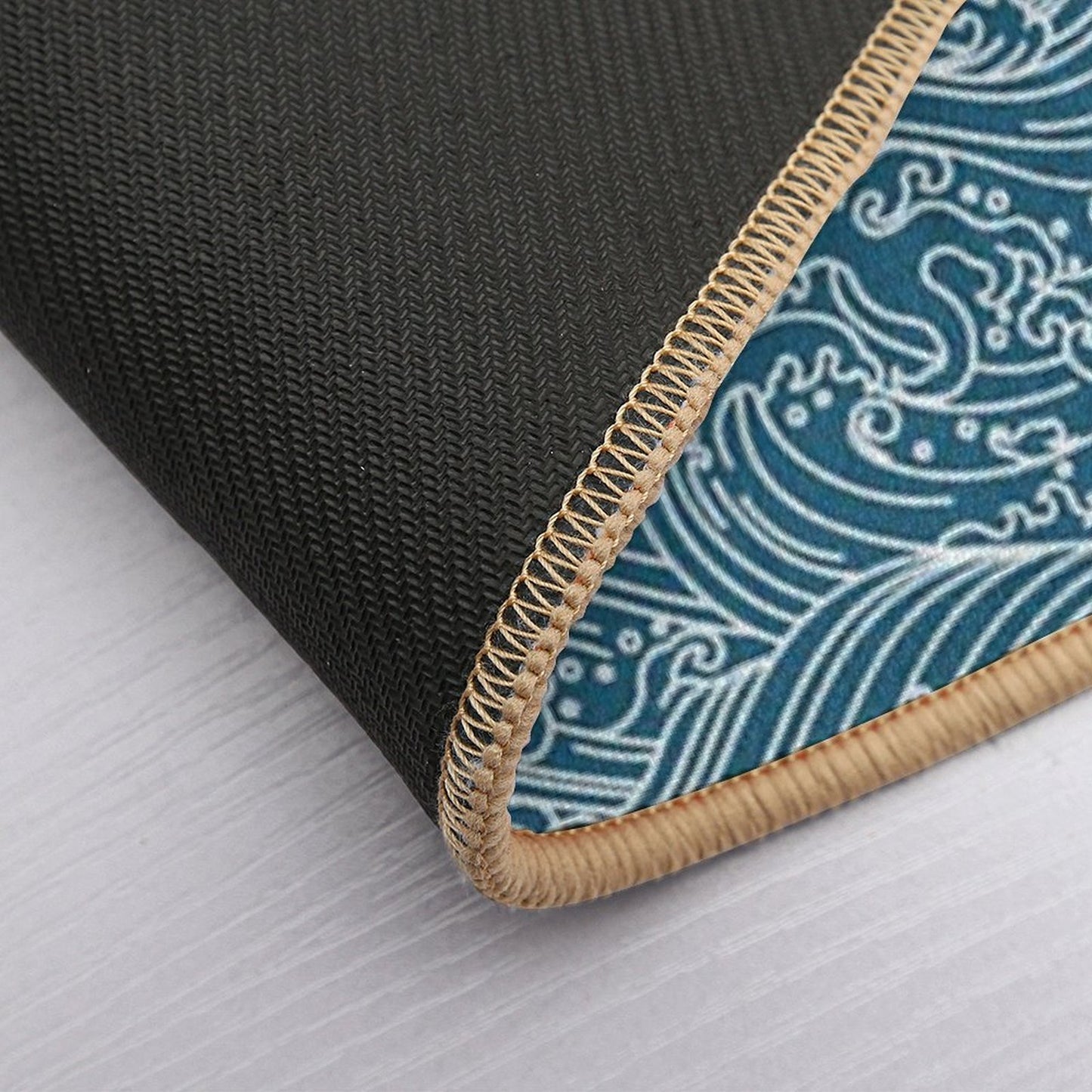 Waves  Stain-Proof Bath Mat