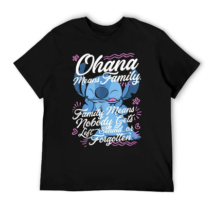 Lilo & Stitch Stitch Day Ohana Means Family Moisture-wicking T-Shirt