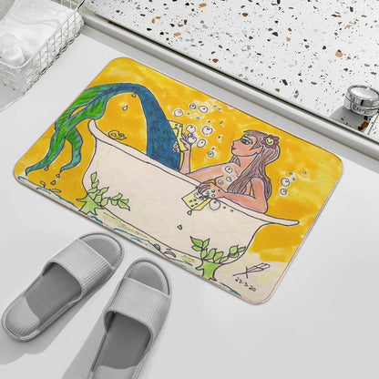 Bathing Beauty  High-Traffic Bath Mat