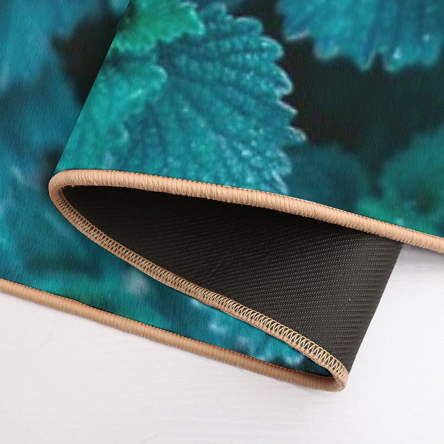 Cold Green  Fade-Resistant Bath Mat