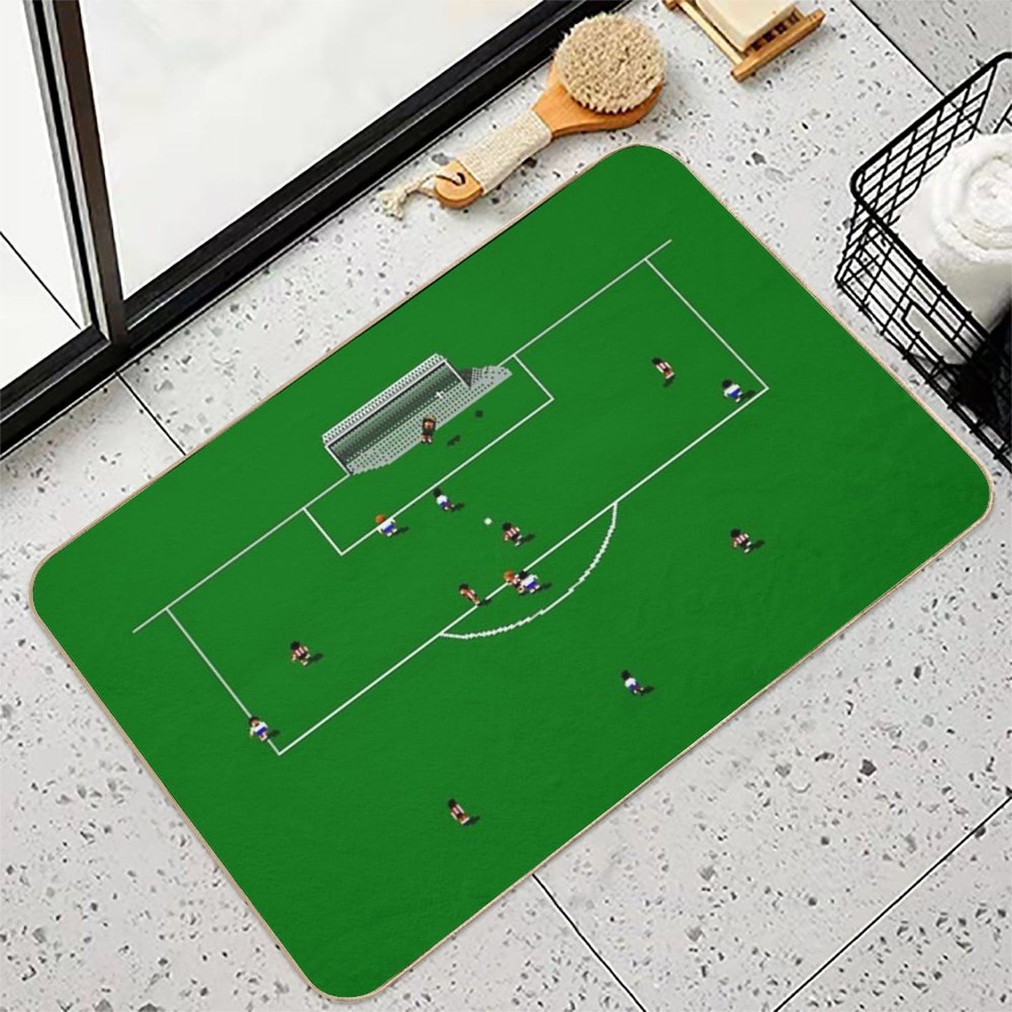 Sensible Soccer 2  Easy Maintenance Bath Mat