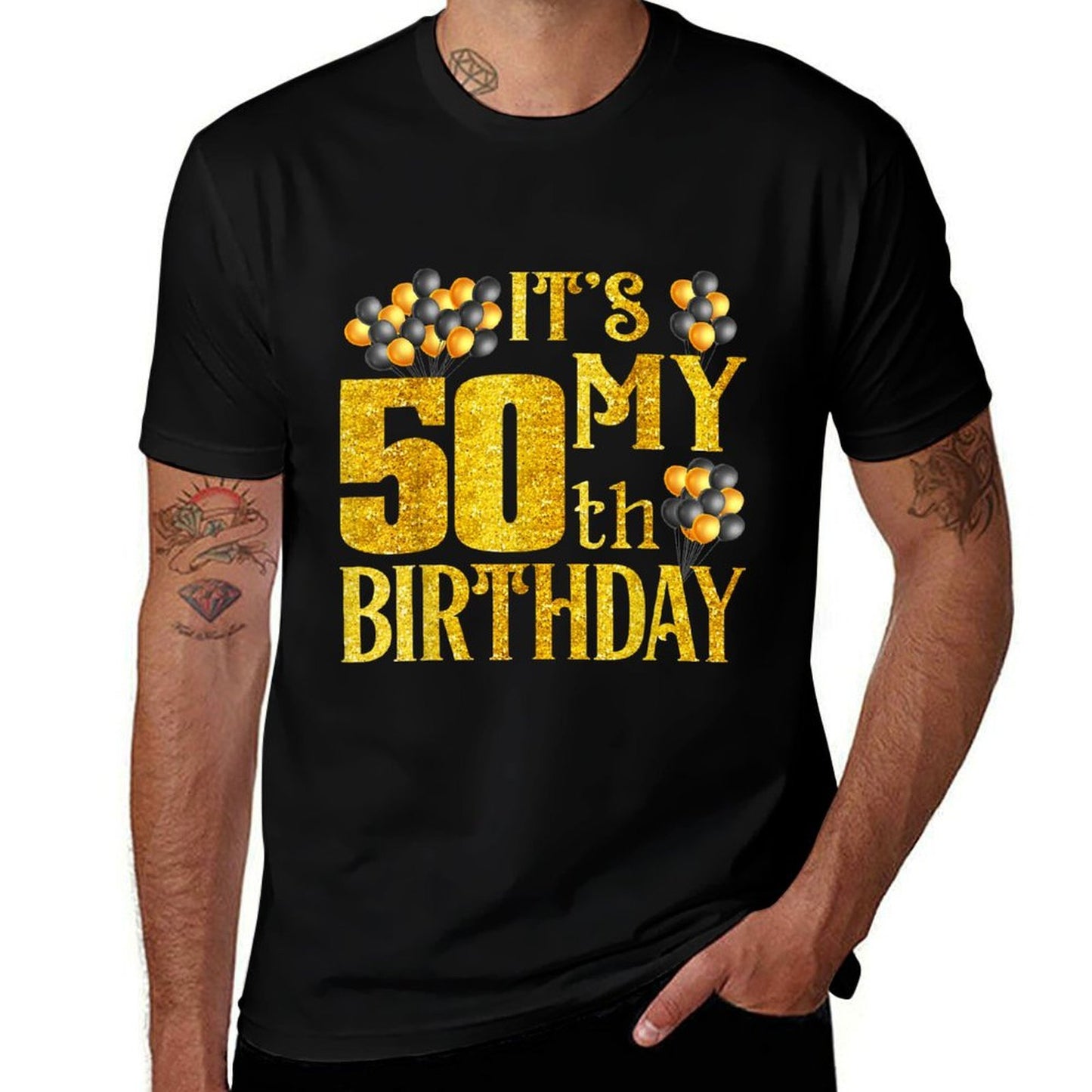 Its My 50th Birthday Happy 1972 Birthday For Men Women  Relaxed-fit T-Shirt