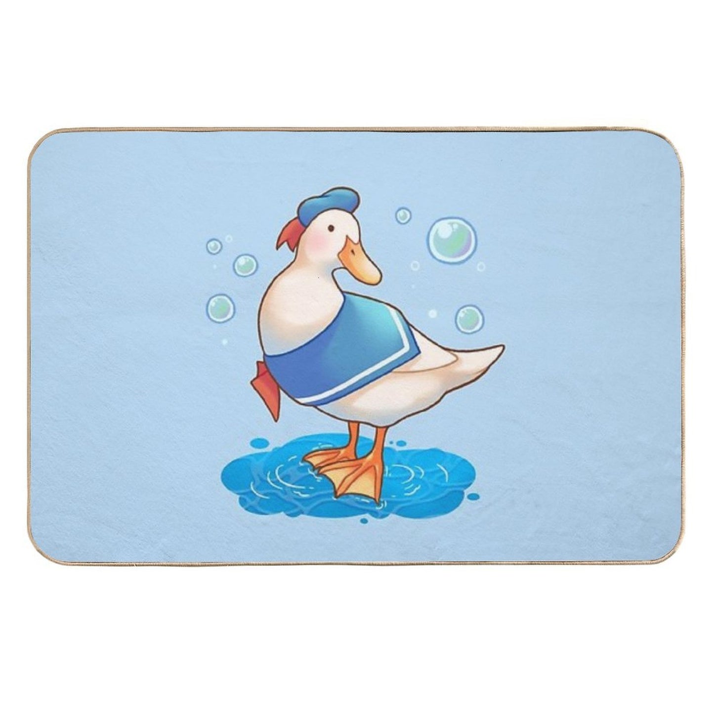Sailor Duck  Rapid-Drying Bath Mat