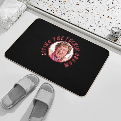 Lover Gifts Mrs Browns Boys Sarcastic Vintage British  Pet-Safe Bath Mat