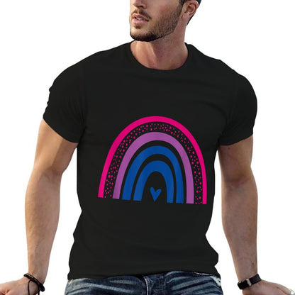 Human Rights LGBT Bisexuality Bi Pride Rainbow Bisexual  Trendy Pattern T-Shirt