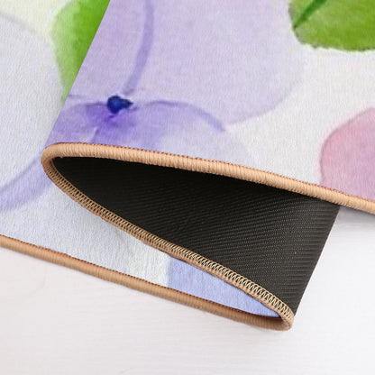 Delicate Blossom Pattern  Odorless Bath Mat