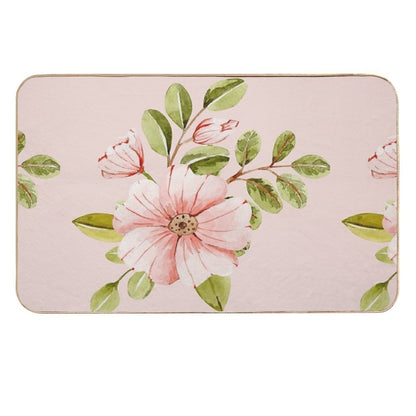 Coquette Floral  Repositionable Bath Mat