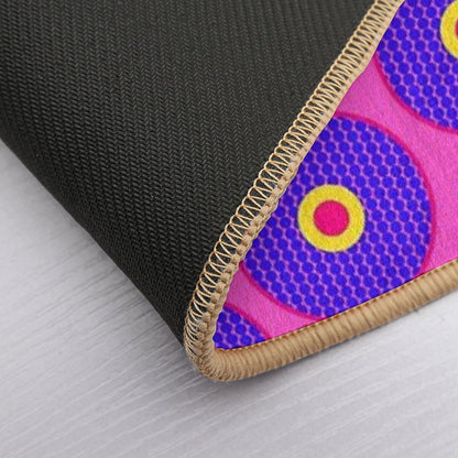 African Inspired Print  Slip-Resistant Bath Mat