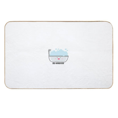 Kawaii Depression Art - Anti-depresh Sesh  Pet-Safe Bath Mat