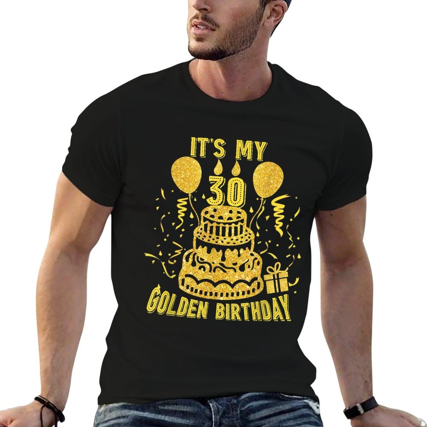 Golden Birthday It's My 30th Birthday  Relaxed-fit T-Shirt