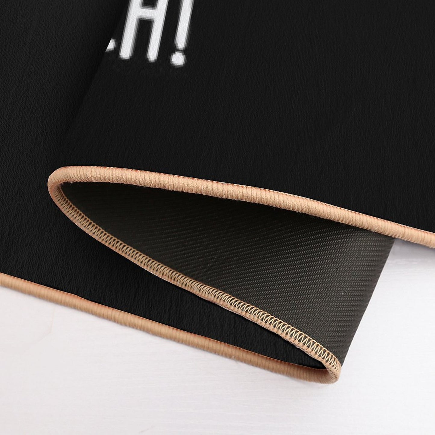 I Really Love You Soak Much Funny Sponge Puns (Dark BG)  Repositionable Bath Mat