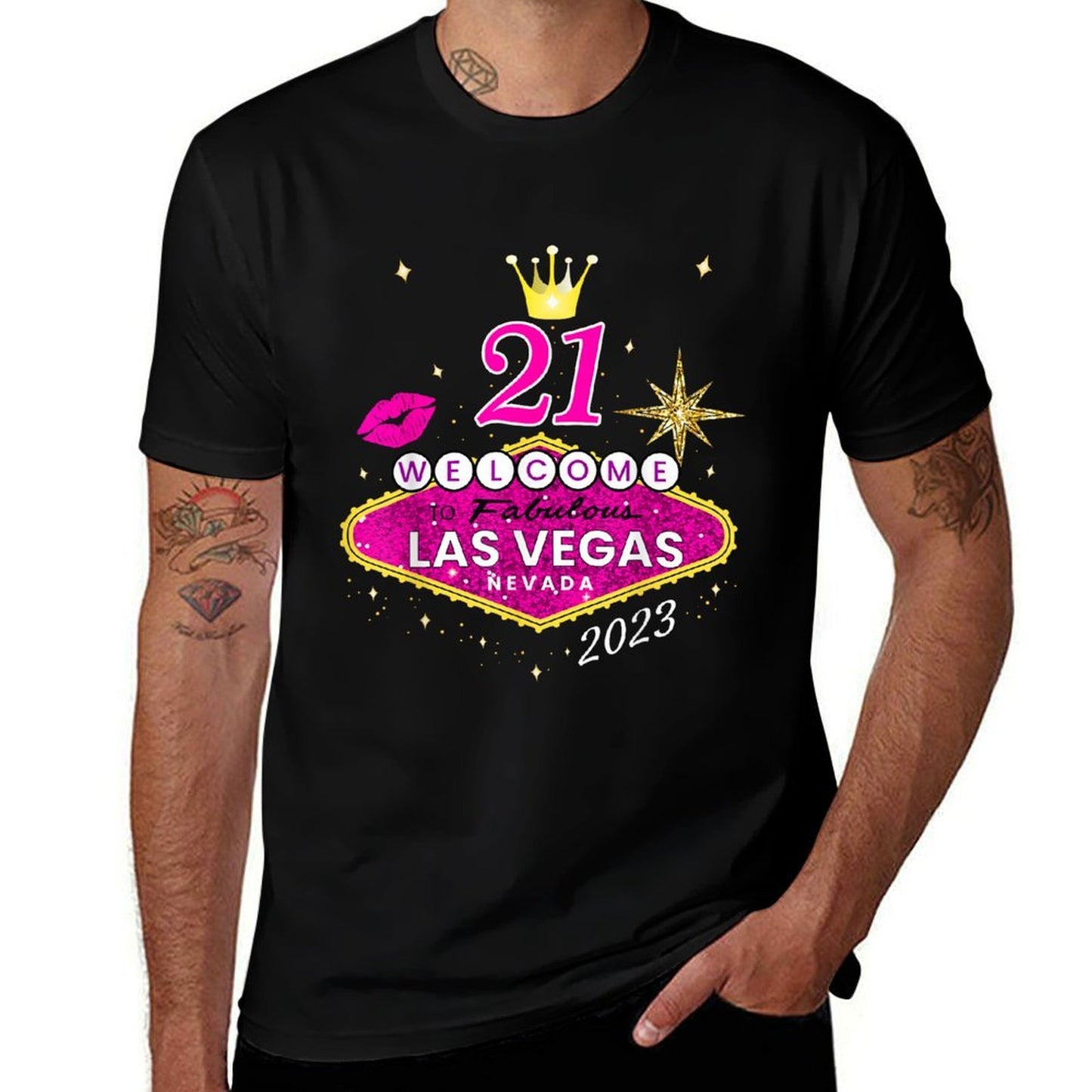 Las Vegas Girls Trips 2023, Vegas 21st Birthday Squad  Quick-drying T-Shirt