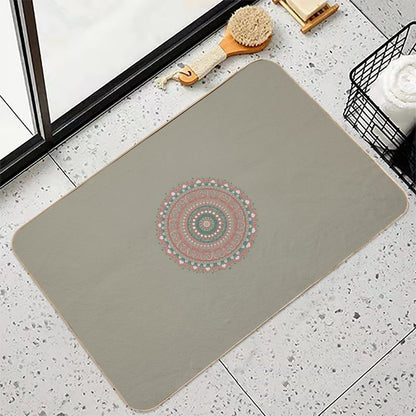 Mandala Art  Fade-Resistant Bath Mat