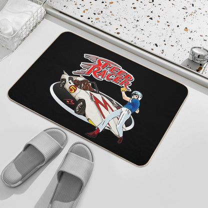 Speed Racer Go Speed Racer Go Go!!!  Long-Lasting Bath Mat