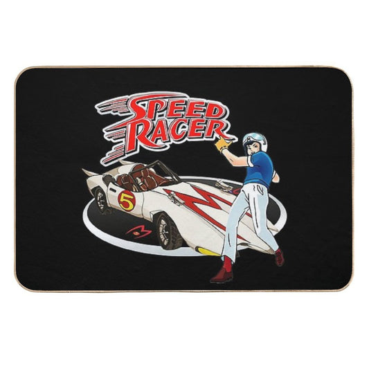 Speed Racer Go Speed Racer Go Go!!!  Long-Lasting Bath Mat