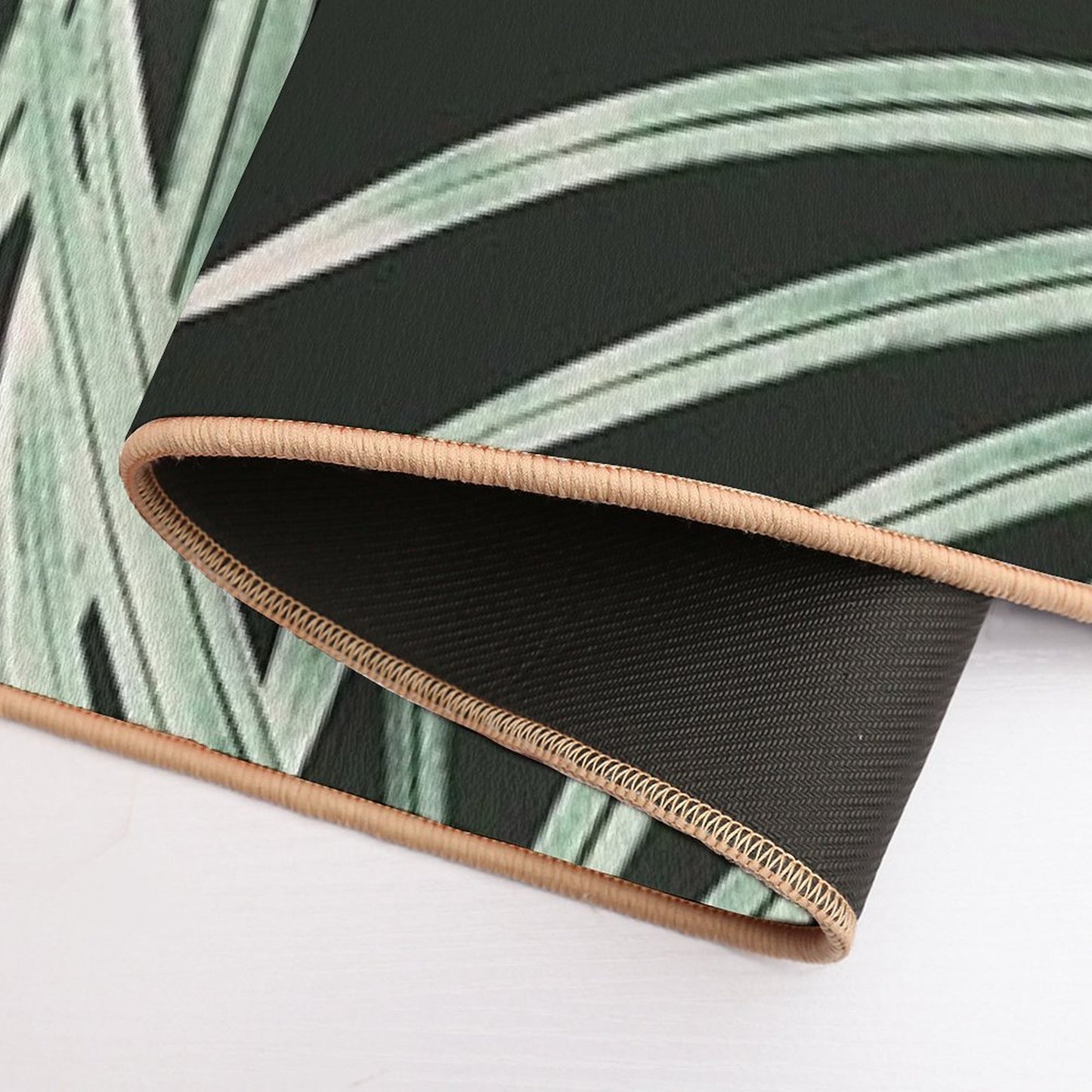 Green Palm Leaves Dream #1 #tropical #decor #art  Versatile Bath Mat