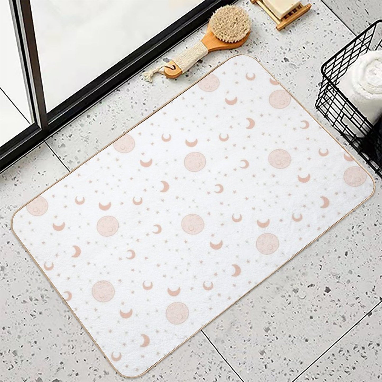 Good Night  Repositionable Bath Mat