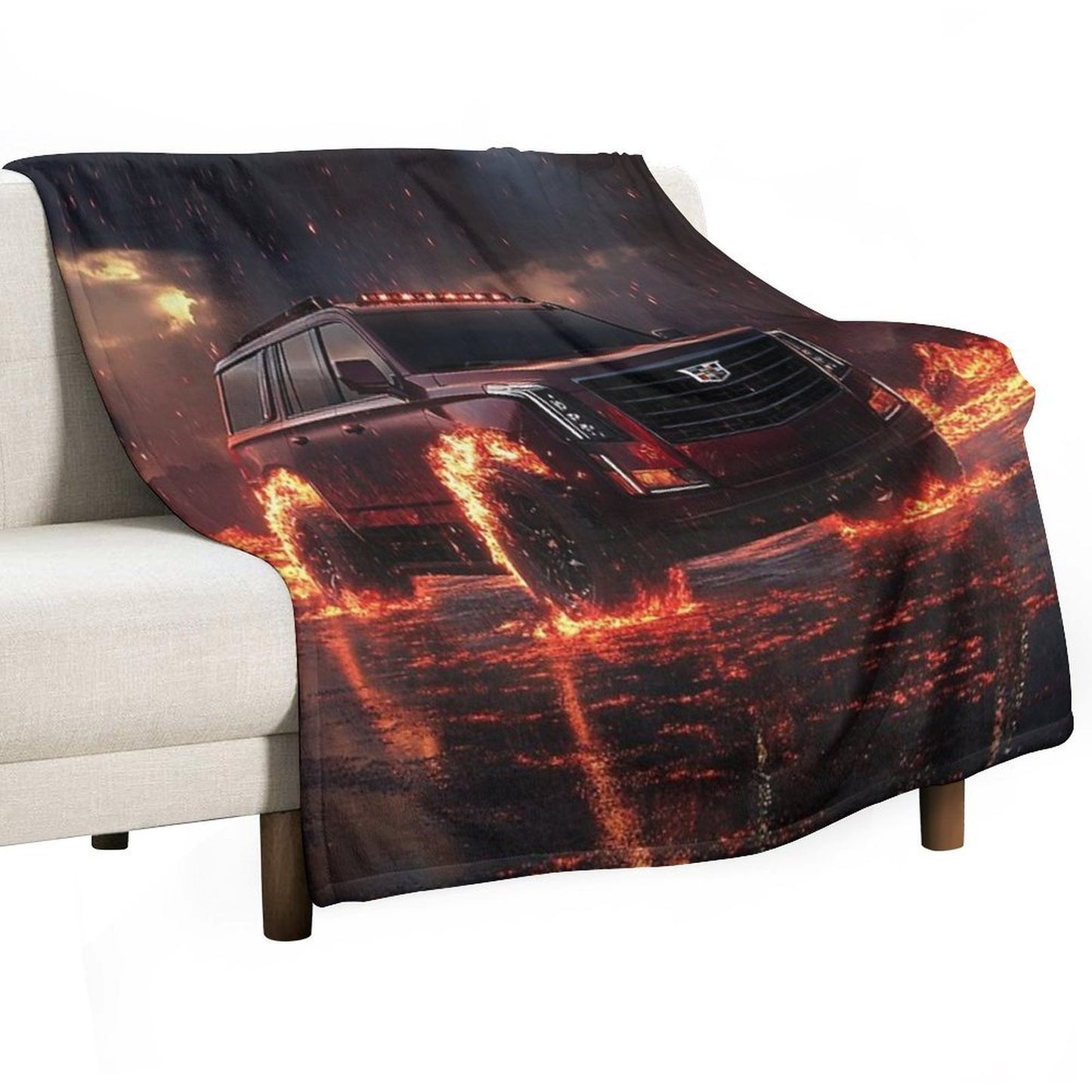 Horror Art Escalade Premium Throw Blanket