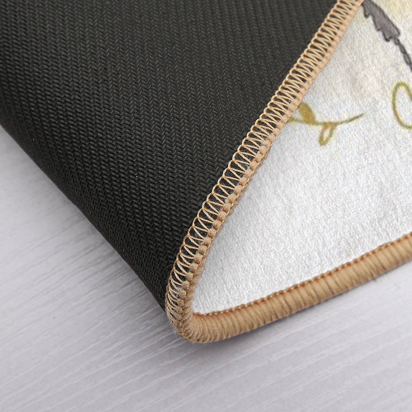 Lucanus Cervus  Non-Slip Bath Mat