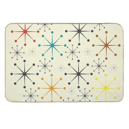 Atomic Retro  Anti-Trip Bath Mat