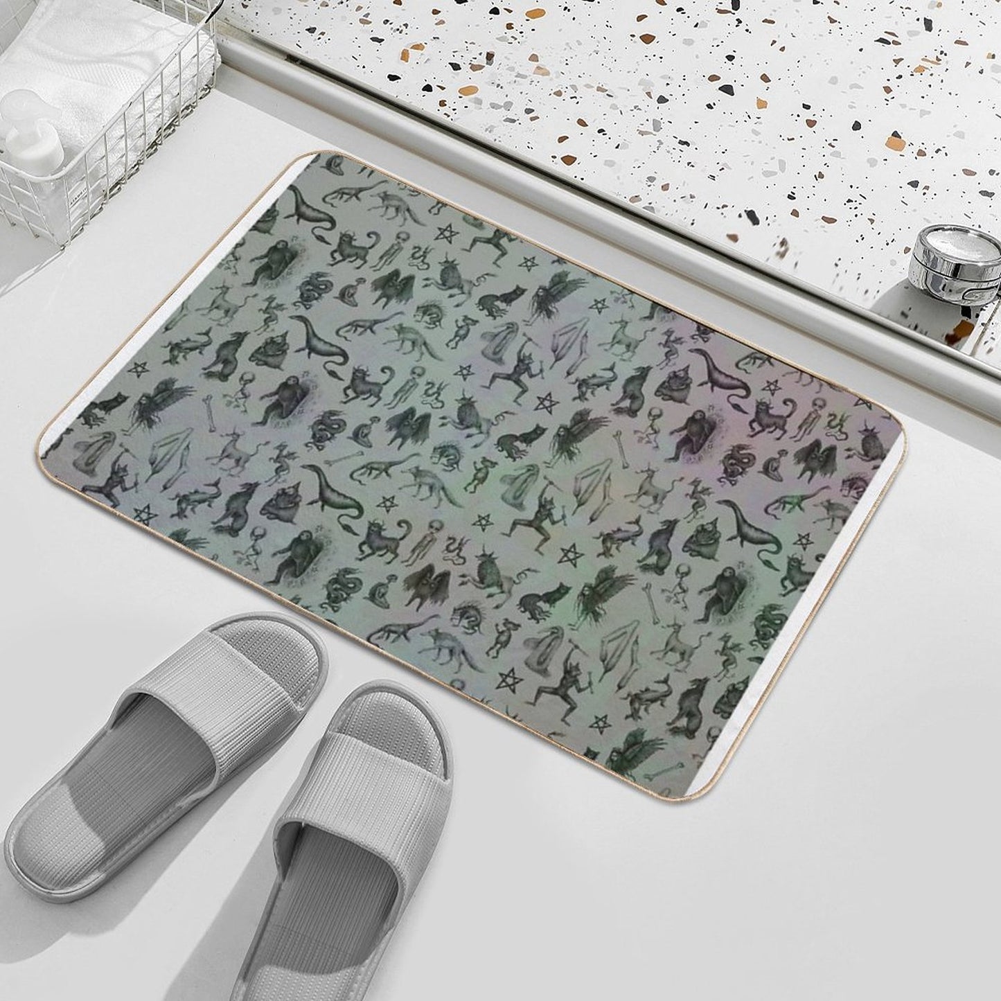 Cryptid Crew  Versatile Bath Mat